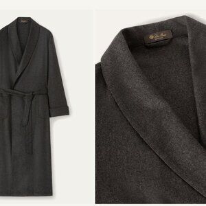 100% Cashmere Loro Piana Robe Men's M - Barely Used- Excellent Condition